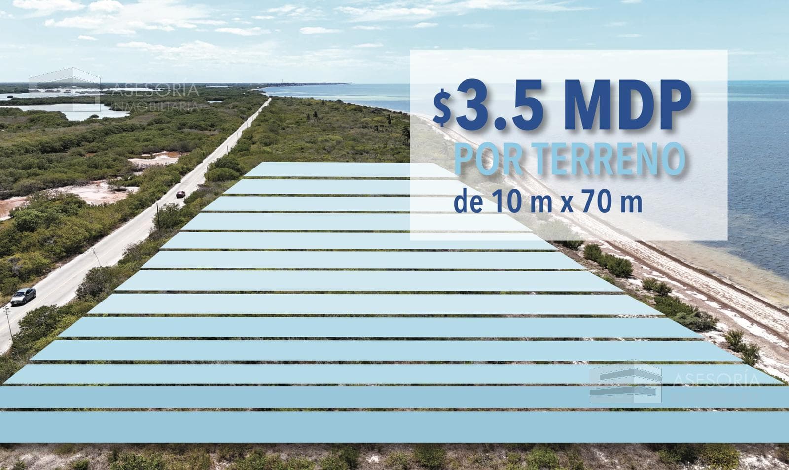 Terrenos en Venta en Chabihau de frente al mar - 1