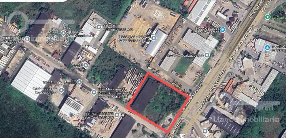 Terreno en Renta en Coatza Mina km 7.5, Col.Villas del Sur, Coatzacoalcos, Veracruz. - 1
