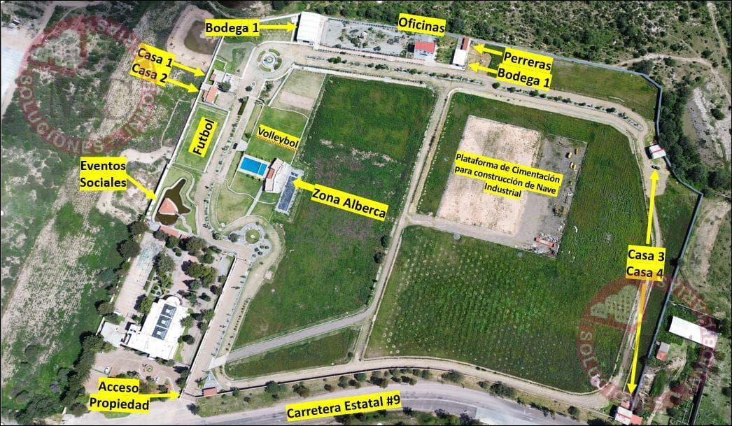 Venta de Propiedad Uso Suelo Comercial e Industrial, por Cementos Cruz Azul, Tepezalá Aguascalientes - 1