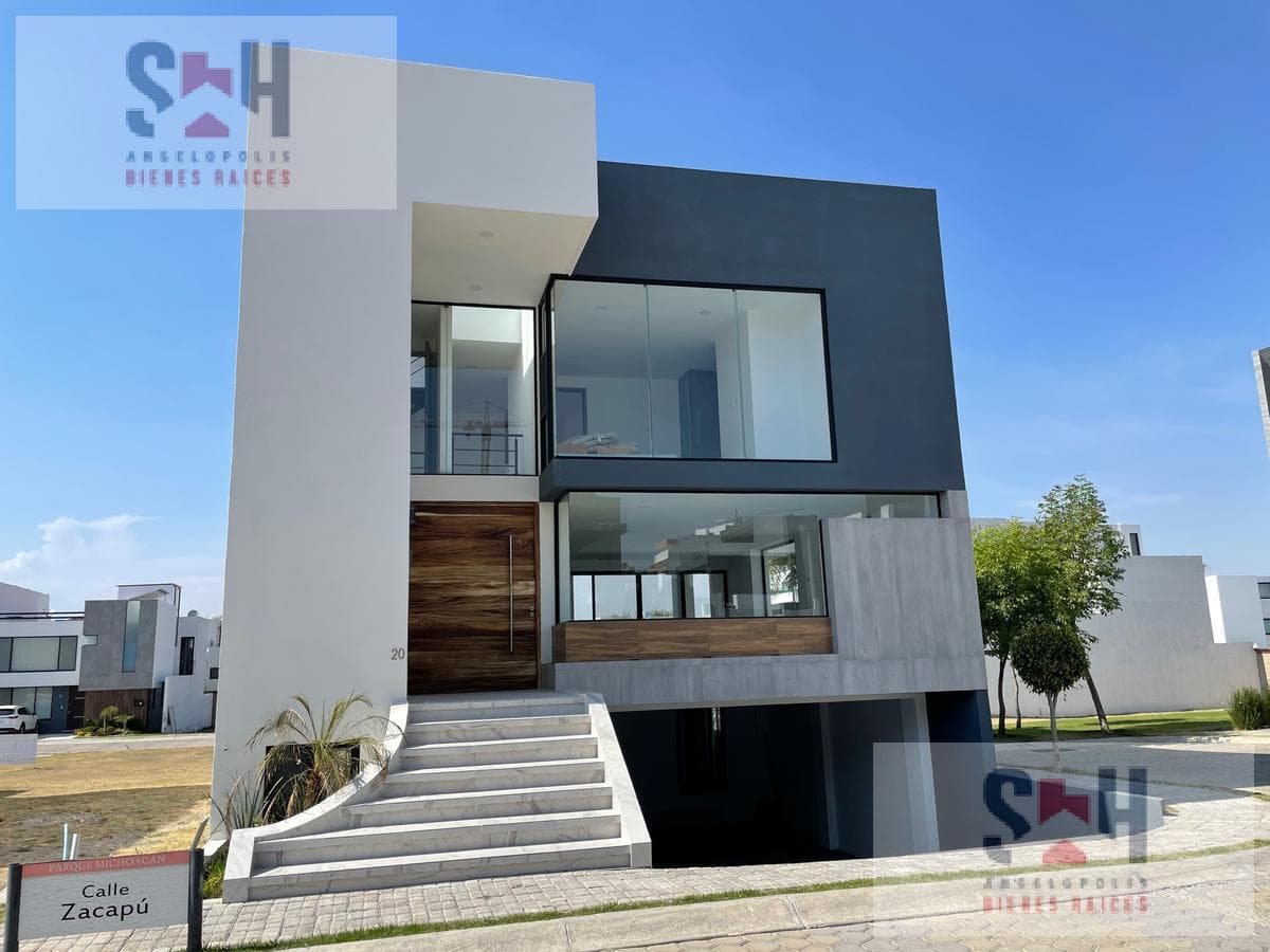 HERMOSA CASA NUEVA EN VENTA Y EN RENTA EN PARQUE MICHOACAN LOMAS DE ANGELOPOLIS III - 1