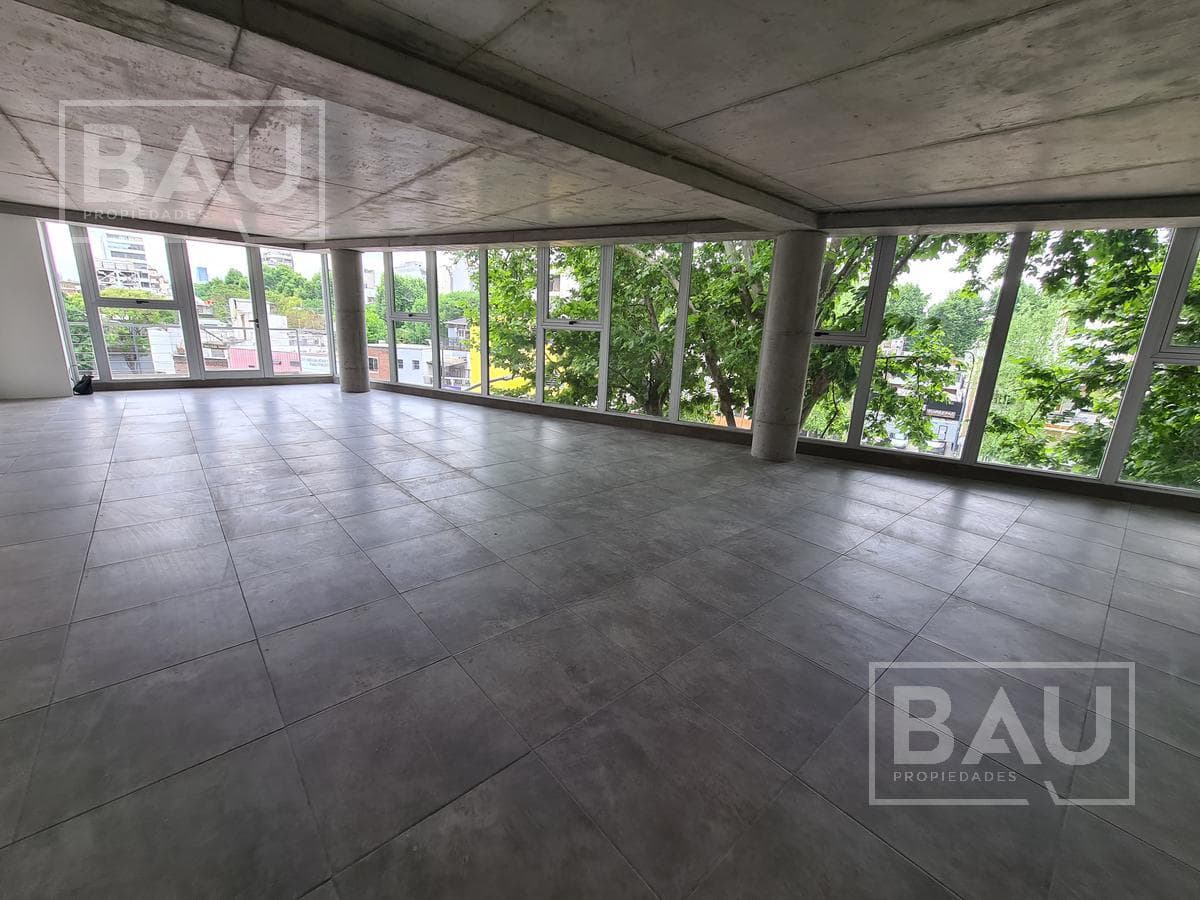 BAU PROPIEDADES oficina de 115m2 planta libre a estrenar con cochera! - 1