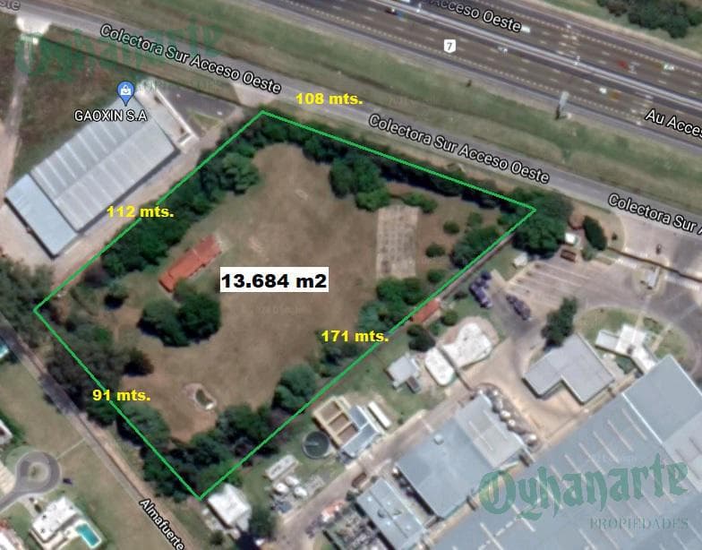 ALQUILER lote COMERCIAL sobre ACCESO OESTE - 1