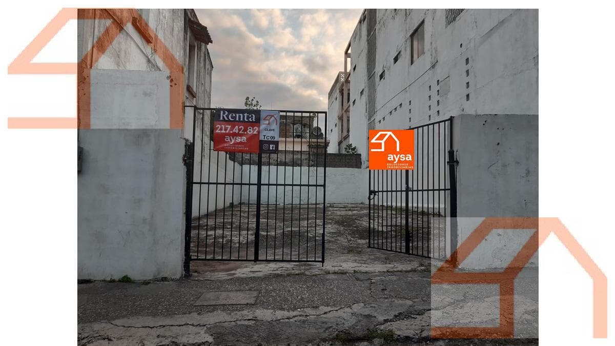 Terreno Comercial en renta en centro de Tampico - 1