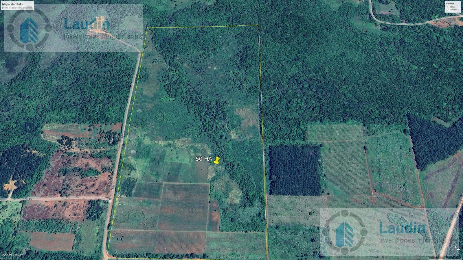 Se vende 50 hectareas en Corpus - 1