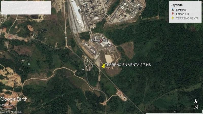 Terreno Industrial en Venta, Carretera Nanchital- El Chapo - 1