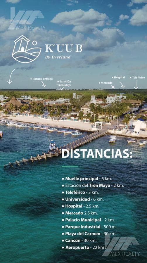 Terrenos en Venta 144 Lotes Urbanizados, K'UUB Puerto Morelos, Clave CLAU38 - 1