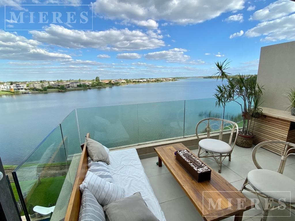 Departamento con excelente vista en Alquiler en Praia, Portezuelo Nordelta. - 1
