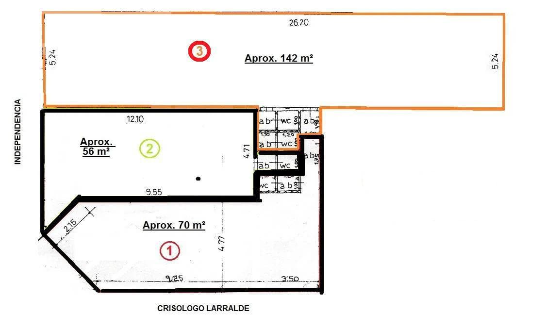 MORON LOCAL EN ALQUILER 56m² - 1