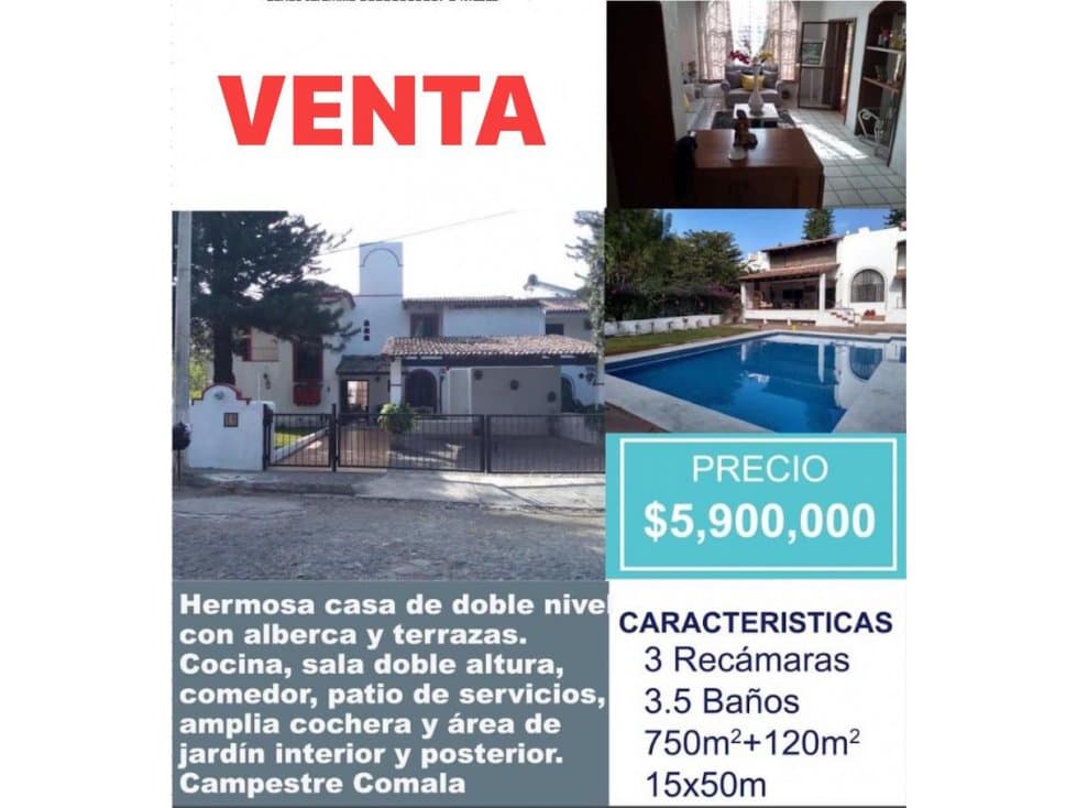 HERMOSA CASA EN VENTA EN COMALA COLIMA - 1