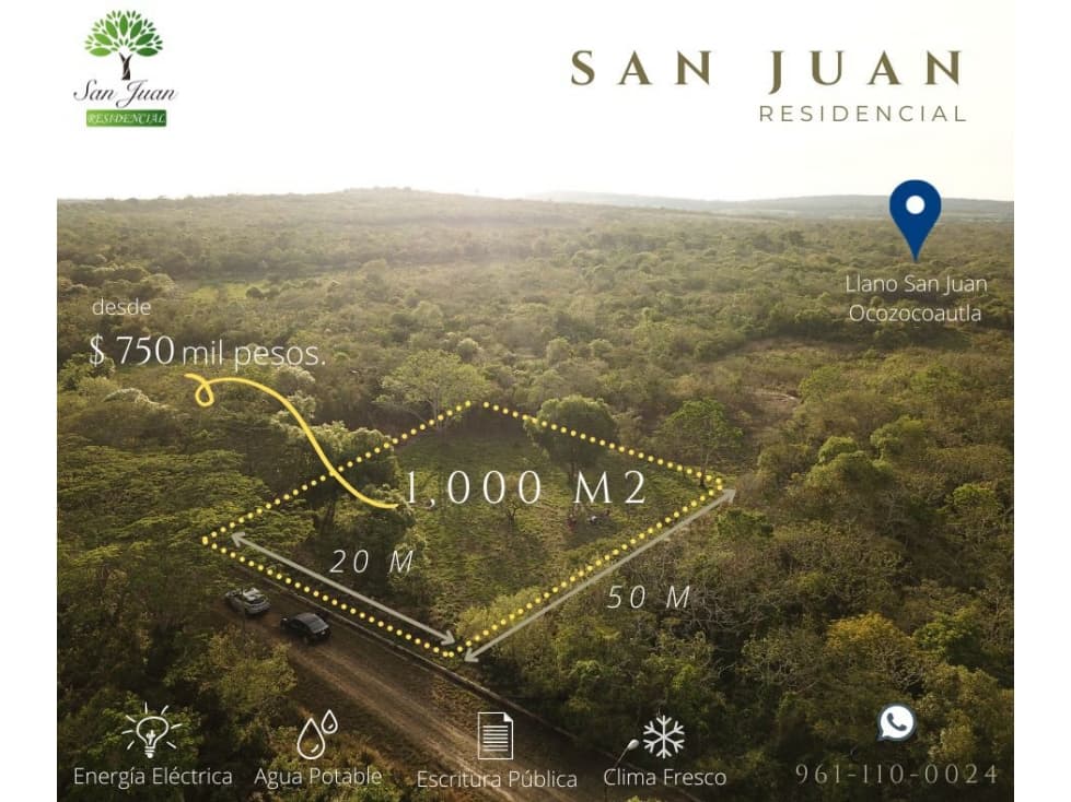 Terrenos urbanizados ECO PRIVADAS SAN JUAN - 1