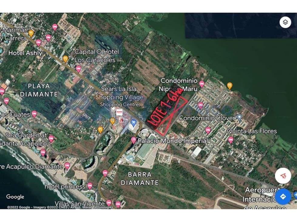 MAGNÍFICO TERRENO EN VENTA EN ZONA DIAMENTE, ACAPULCO, GUERRERO - 1