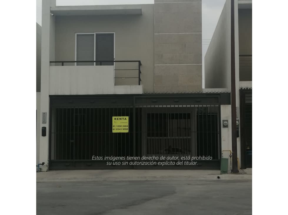 Casa en Renta Montenova Cumbres García - 1