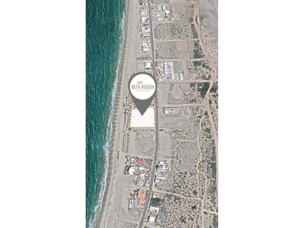 ATN INVERSIONISTAS! LOTE COMERCIAL CON FRENTE DE PLAYA (Bahía de Kino) - 1