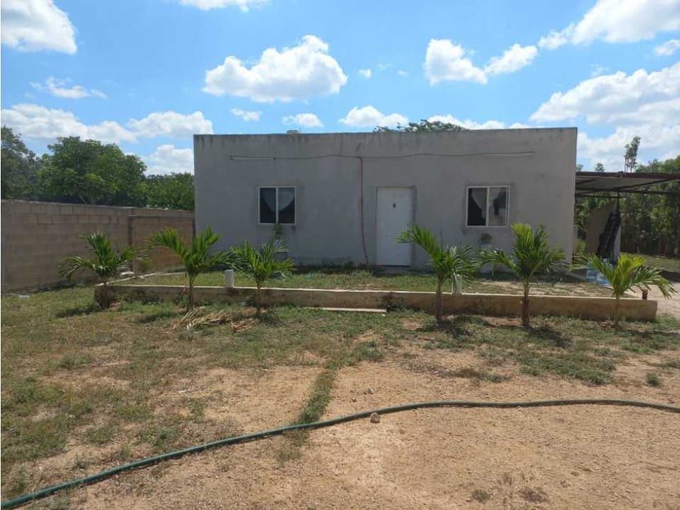 Casa en terreno de 1,000m2 chablekal, Mérida - 1
