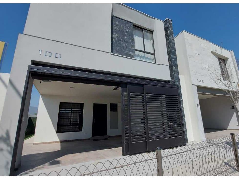 Casa en Venta zona Anahuac , Escobedo recamara en PB - 1
