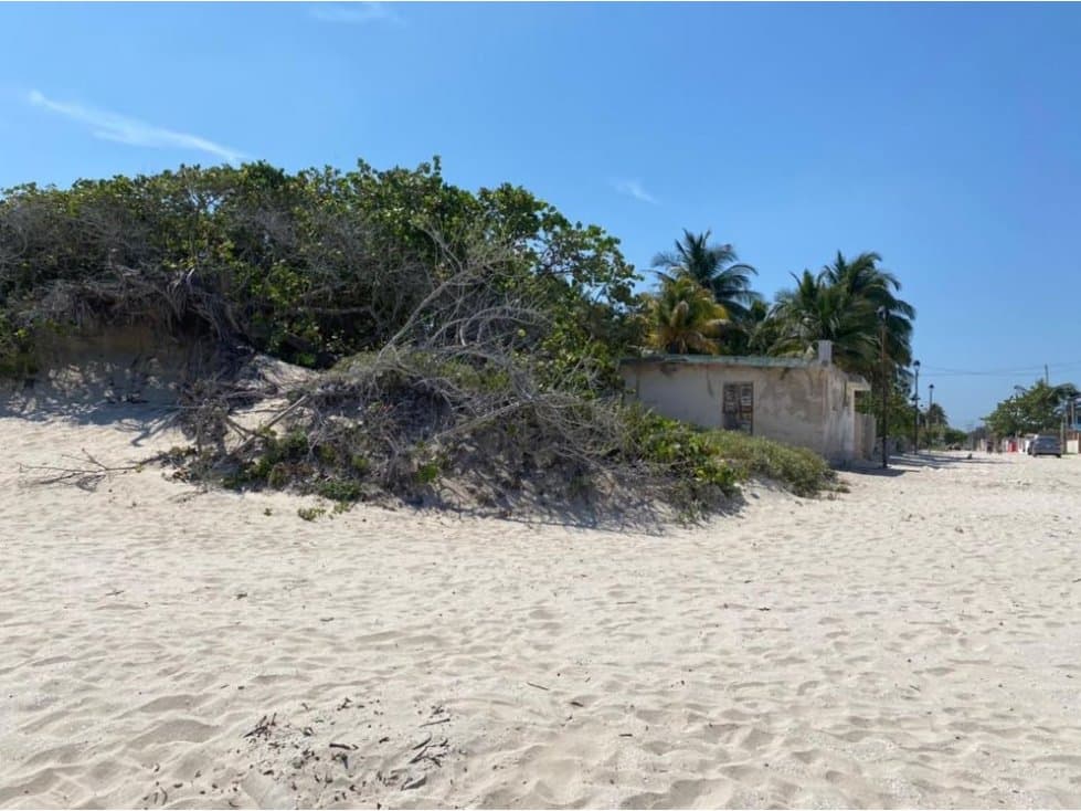 Chuburna puerto 630 m2(21dw frente playa X 30 fondo ) - 1