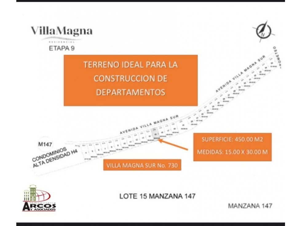 En venta excelente terreno en Villa Magna SLP - 1