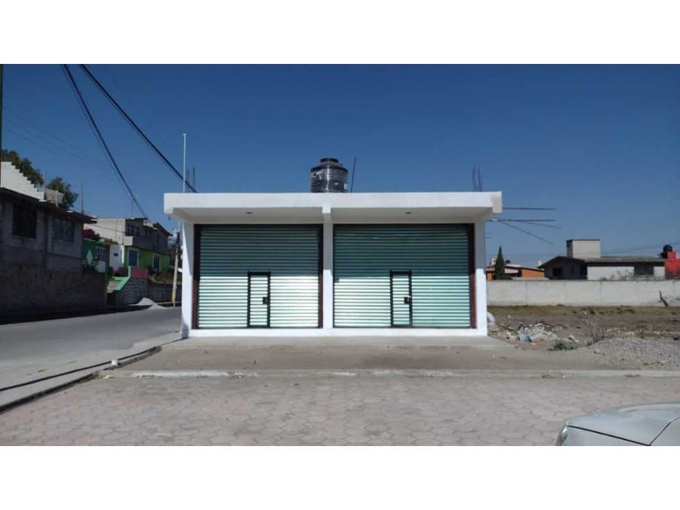 RENTA 2 LOCALES COMERCIALES EN VICENTE GUERRERO BARRIO ANITA HUAMANTLA - 1