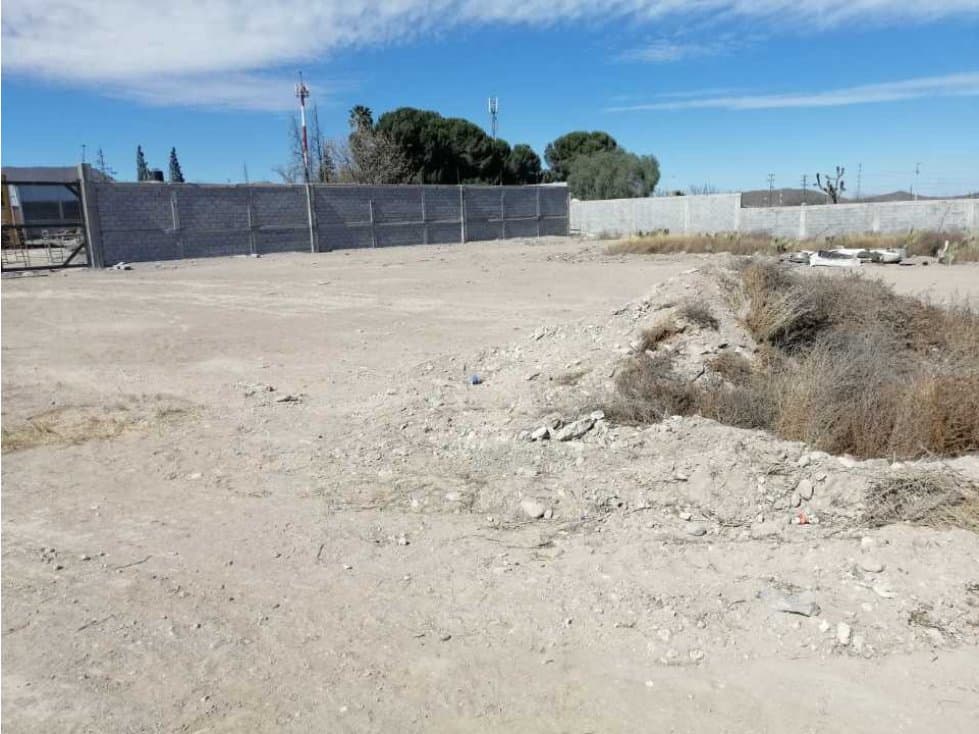 RENTA DE TERRENO EN ZONA INDUSTRIAL DE RAMOS. CARRETERA A LOS PINOS. - 1