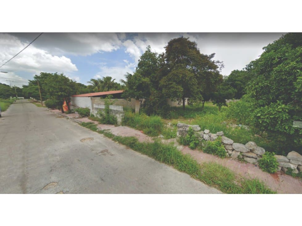 TERRENO EN VENTA CON EXCELENTE UBICACIÓN EN CAUCEL YUCATÁN. - 1