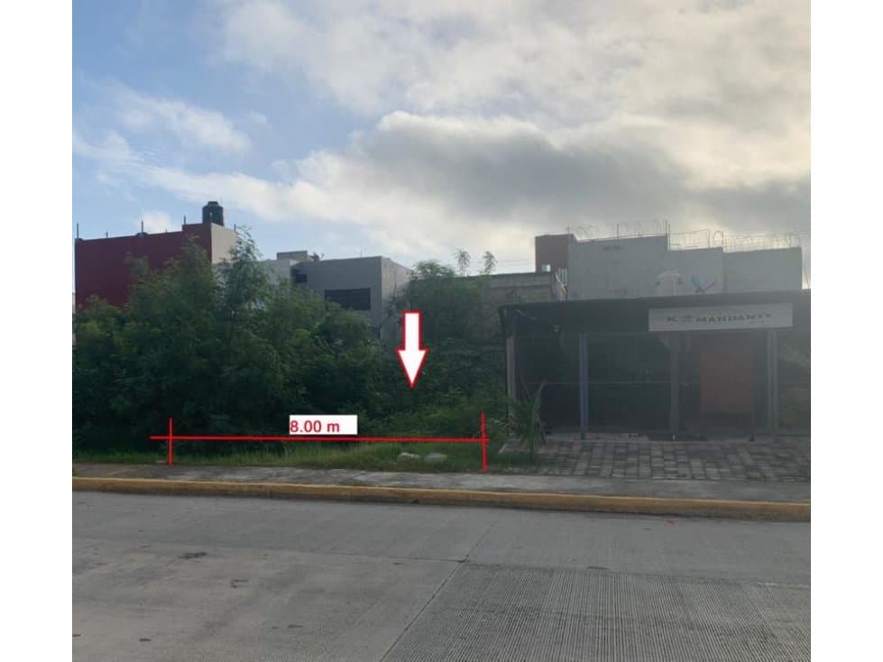Venta de Terreno Ciudad del Carmen Colonia Maderas - 1