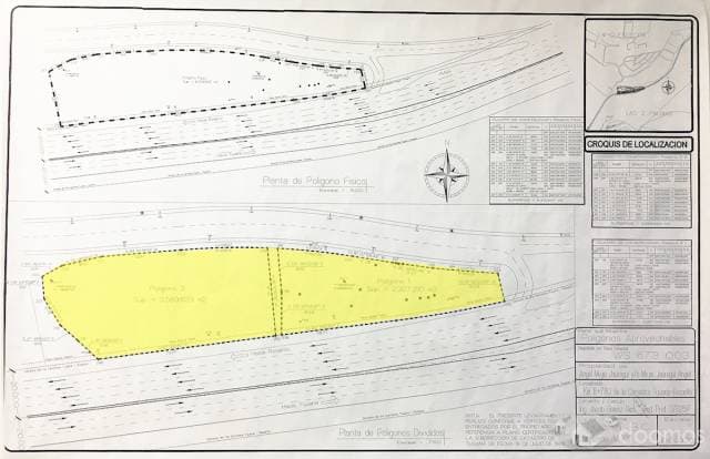 Renta de Terreno de 12,000m2 en Cuesta Blanca, Tijuana. - 1
