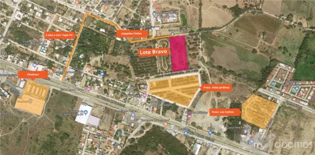 lote en bucerias de 10126 m2 a 5 minutos del mar - 1