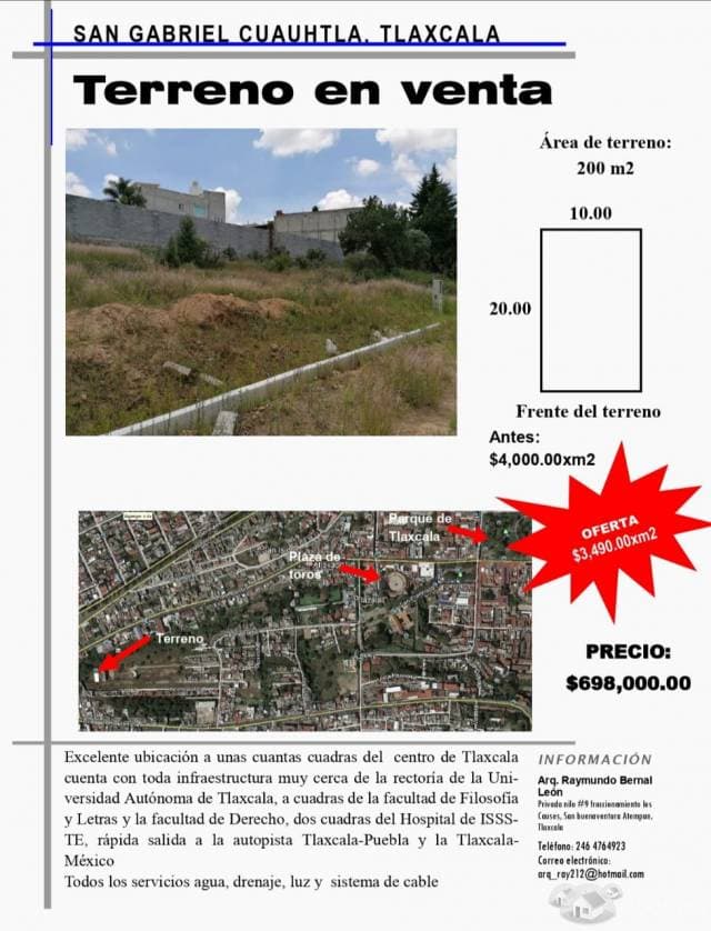 TERRENO EN VENTA - 1