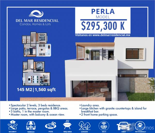 Casa en venta en la zona costa en Del Mar Residencial