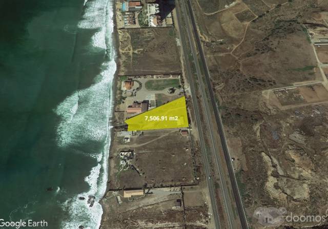 Venta de Terreno frente al mar, El Descanso, Rosarito, 7506m2 — foto 2