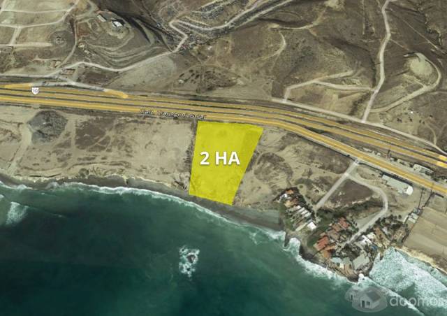 Venta de Terreno frente al mar, Popotla, Rosarito, 2 HA — foto 3