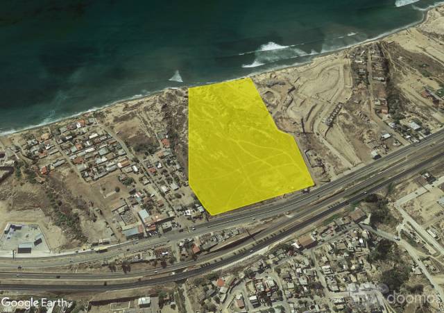 Venta de Macro Terreno frente al mar, Rosarito Centro, Rosarito, 7.8HA — foto 2