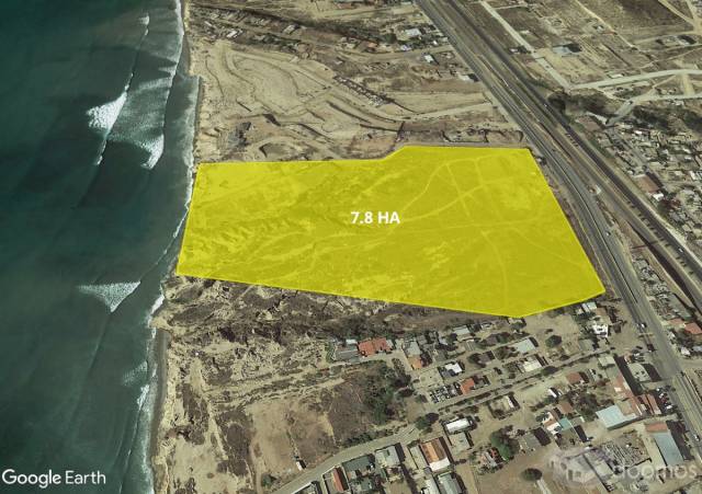 Venta de Macro Terreno de 7.8HA en Rosarito Centro, B.C .