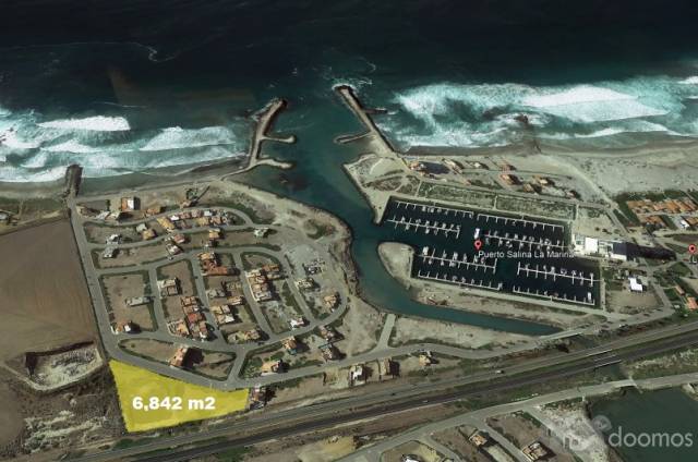 Venta de Terreno en Puerto Salina La Marina, Ensenada, 6842m2