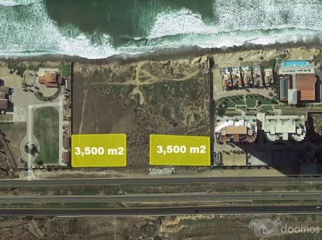 Venta de Terreno frente al mar ubicado en Primo Tapia, Rosarito. - 2