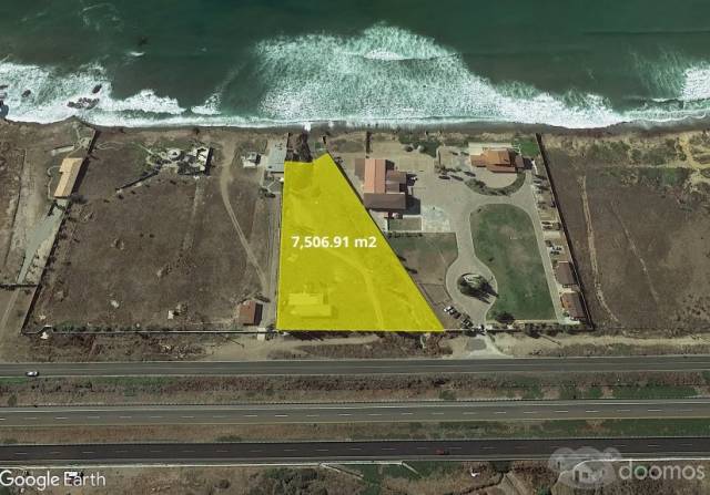 Venta de Terreno con paso a la Playa en El Descanso, Rosarito.
