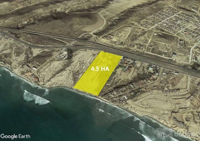 Venta de Terreno ubicado en Puerto Nuevo frente al mar, Rosarito.