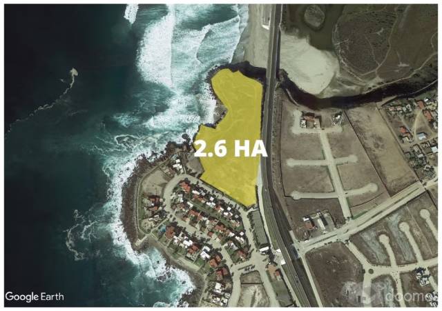 Venta de Terreno frente a la costa en La Misión, Ensenada.