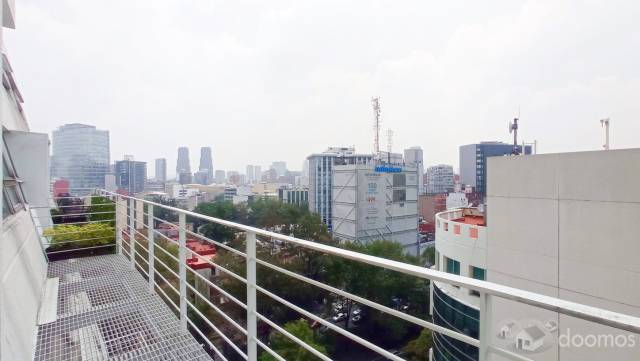 Departamento AMUEBLADO Con BALCON ANAHUAC ANZURES 2 Recamaras Alberca y Gimnasio $25,000.00 M.N. - 2