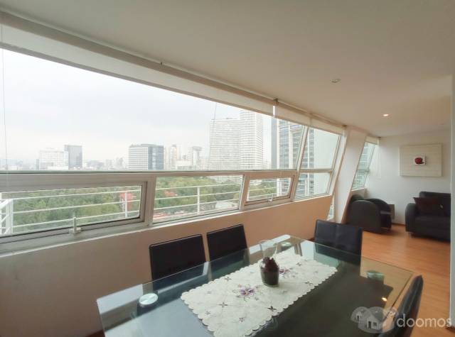 Departamento AMUEBLADO Con BALCON ANAHUAC ANZURES 2 Recamaras Alberca y Gimnasio $25,000.00 M.N. - 4
