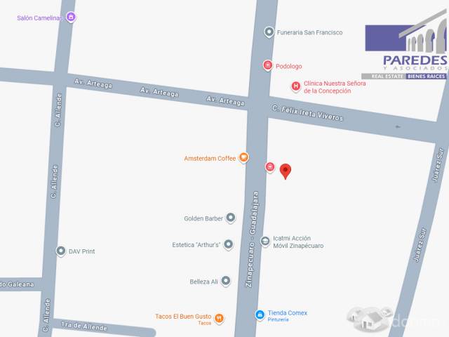 T516 Terreno en Venta 850 m2 zona centro de Zinapecuaro - 4